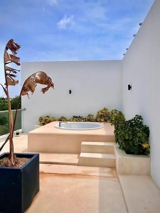 Tulum Pga Golf Camp Private Jacuzzi Apartment Akumal
