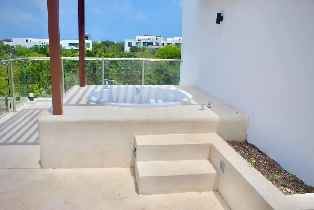 Tulum Pga Golf Camp Private Jacuzzi Apartment Akumal